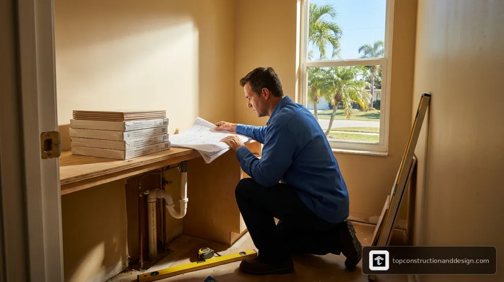 half bath remodel cost Coral Springs